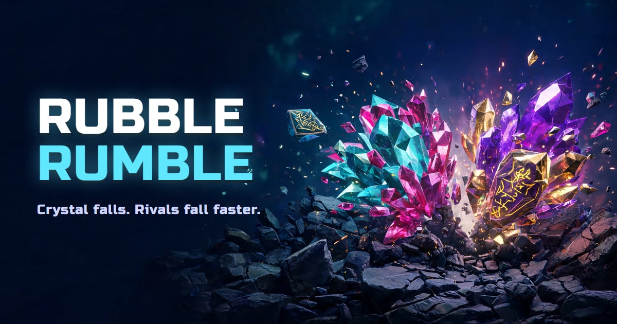 Crystal Code Name Rubble Rumble · Free multiplayer crystal battle in your browser